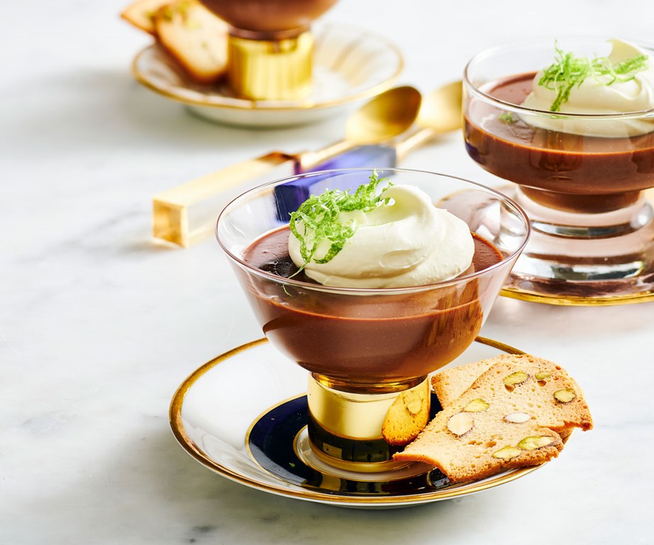 **[Double chocolate and chilli pots](https://www.gourmettraveller.com.au/recipes/fast-recipes/double-chocolate-and-chilli-pots-20523|target="_blank"|rel="nofollow")**