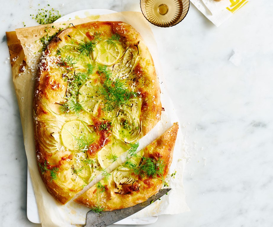 **[Summer lemon and three cheese pizza](https://www.gourmettraveller.com.au/recipes/browse-all/lemon-and-cheese-pizza-20678|target="_blank"|rel="nofollow")**