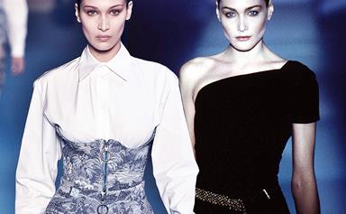 9 Photos That Prove Bella Hadid And Carla Bruni Are Identical Twins