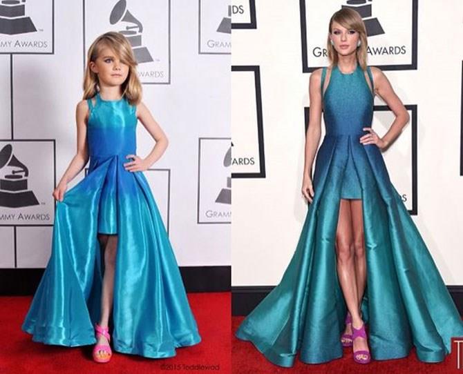 ***Taylor Swift***

There's no need for Taylor Swift to shake this one off.

The dress, the shoes, the hair. So sweet!