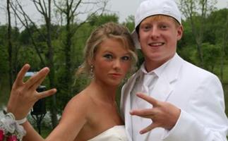 Taylor Swift at her Prom