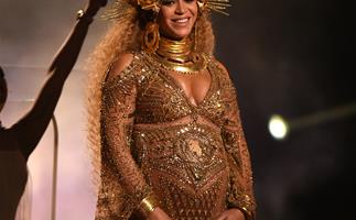 Beyonce at the 2017 Grammys