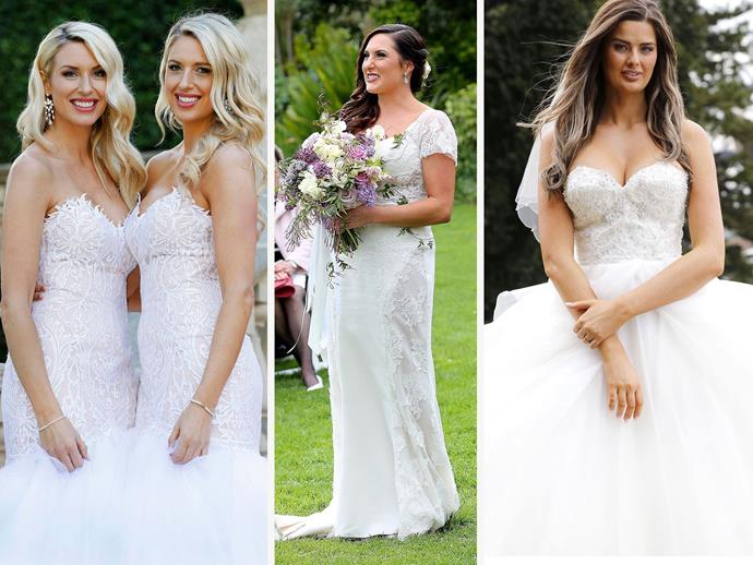 Married at First Sight Australia wedding dresses