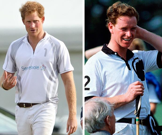 In March, James shut down claims he is Prince Harry's father.