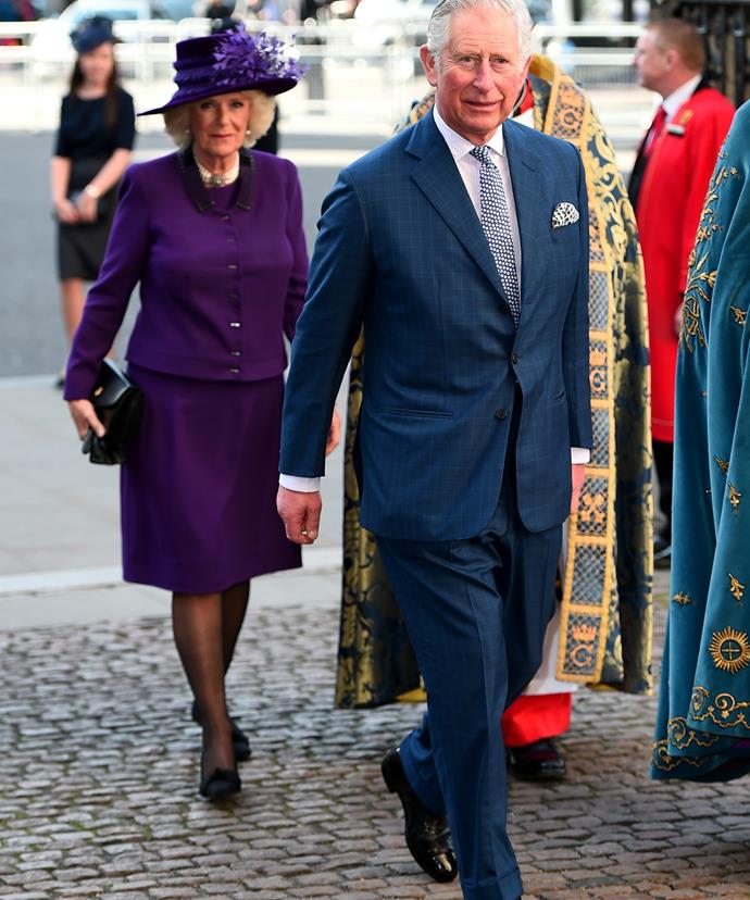 Prince Charles and wife Camilla were in attendance.