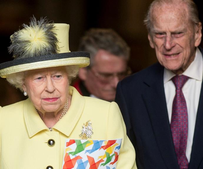 Prince Philip accompanied his wife at the event.