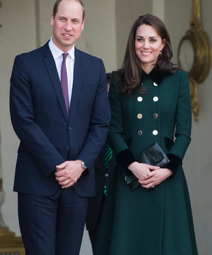 The royal duo were reportedly welcomed warmly by the French people.