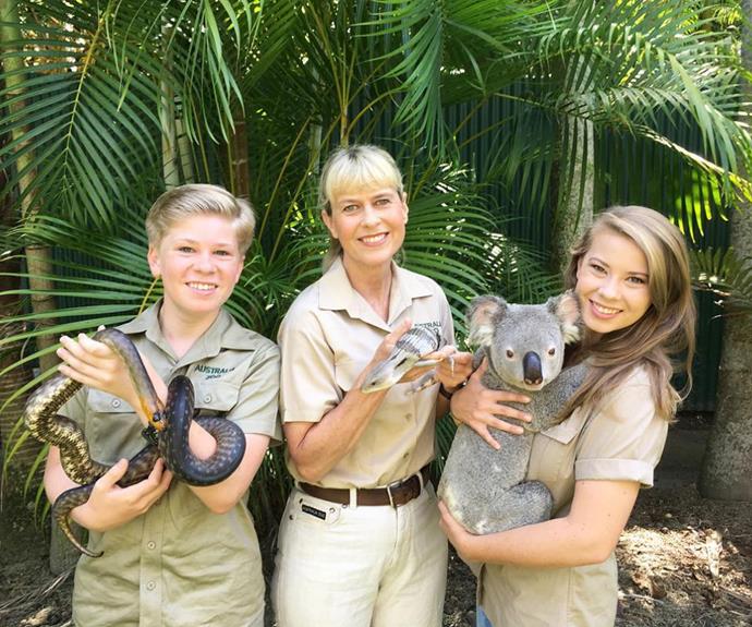 “Mother's Day is still a few weeks away but I just can't wait any longer to post this photo and share what a beautiful woman my mum truly is. Never in my life have I met someone as kind, patient and strong as my mum," [Bindi Irwin](http://www.nowtolove.com.au/celebrity/tv/bindi-irwin-terri-irwin-mothers-day-36731|target="_blank") penned earlier in the month in tribute to her mum, Terri Irwin.