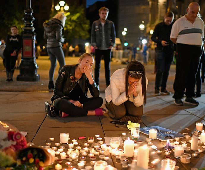 Manchester bombing vigil 