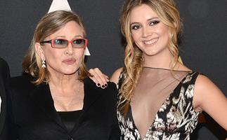 Carrie Fisher and daughter Billie