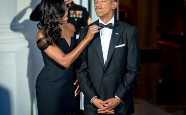 Michelle Obama reveals Barack wore the same suit for eight years