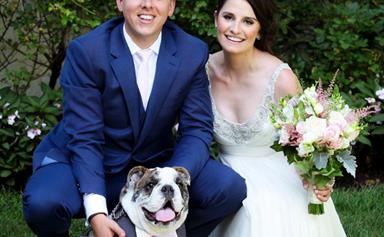 This woman has a dream job dog-sitting at weddings