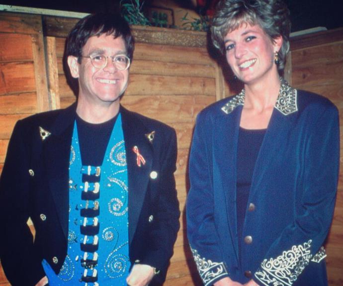 Elton and Diana were great friends