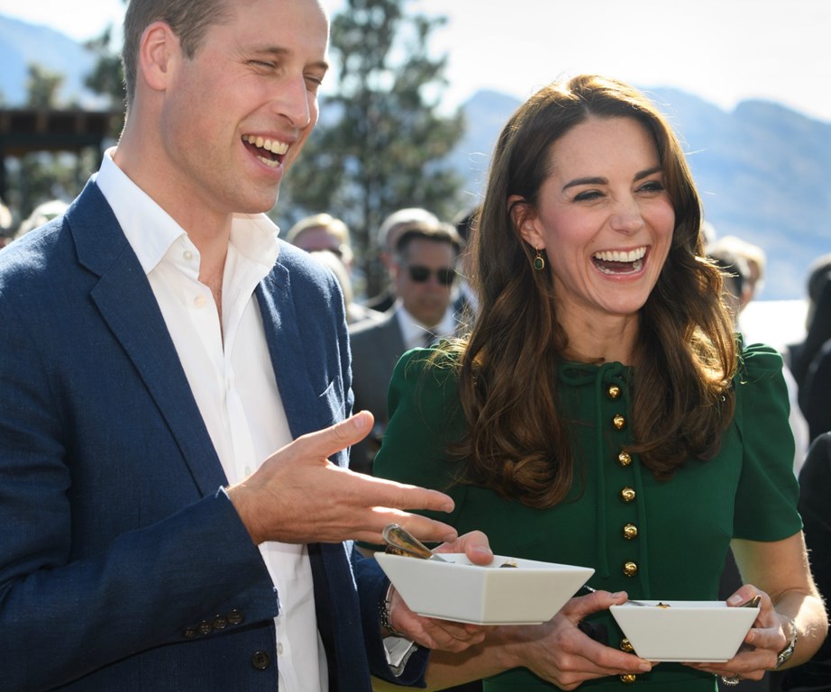 The Cambridges are a couple of foodies.
