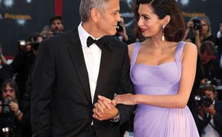 George and Amal Clooney at the Venice Film Festival