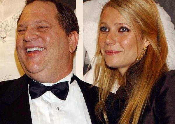 Harvey Weinstein and Gwyneth Paltrow