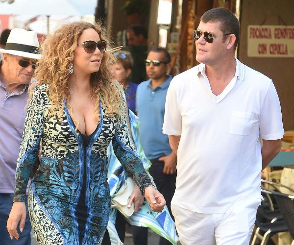Mimi and the mogul took their love public in 2015, stepping out in Capri.