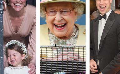 Letting their hair down! The British Royal Family's most candid moments