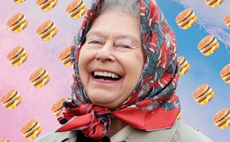 The Queen owns a McDonald's and we're McLovin' it