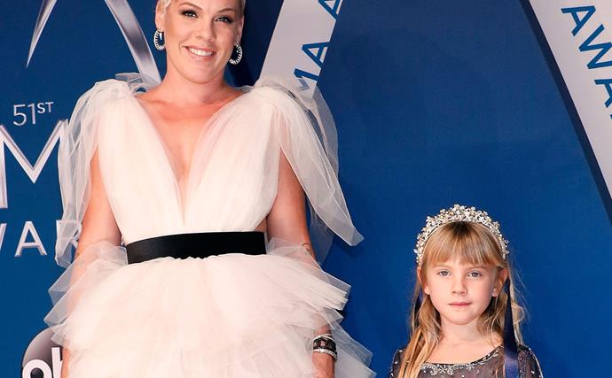 "I'm a tough mama": Pink shares her advice for raising strong kids