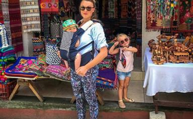 Mum uses maternity leave to travel the world with a newborn and 3-year-old in tow