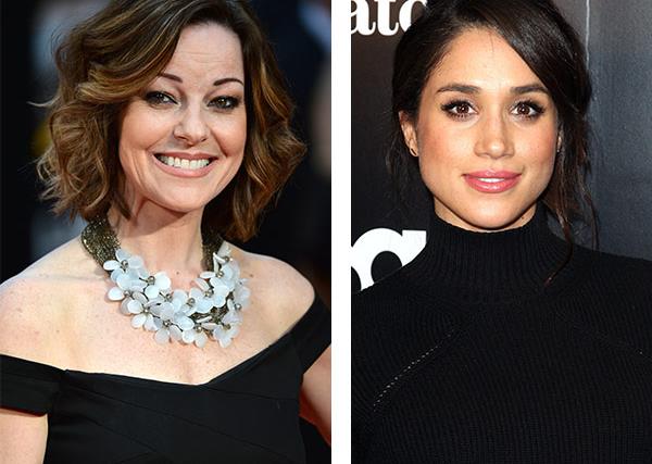Ruthie Henshall and Meghan Markle
