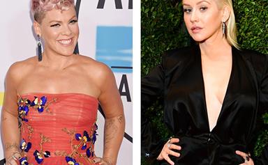 Guys, it's not 2001 and Pink's feud with Christina Aguilera isn't happening