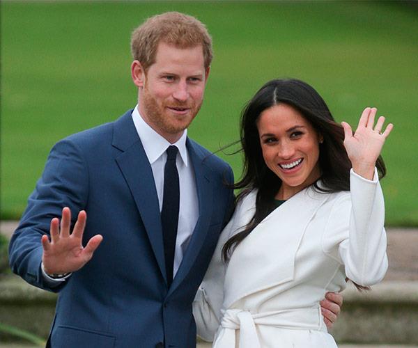 She's already got the royal wave down pat! The couple will share more details on their romance in an upcoming joint interview.