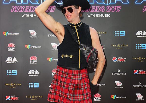 Sydney artist faces severe backlash after flashing his penis on ARIAs red carpet