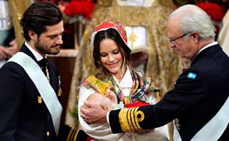 Prince Carl Philip, Princess Sofia, Prince Gabriel