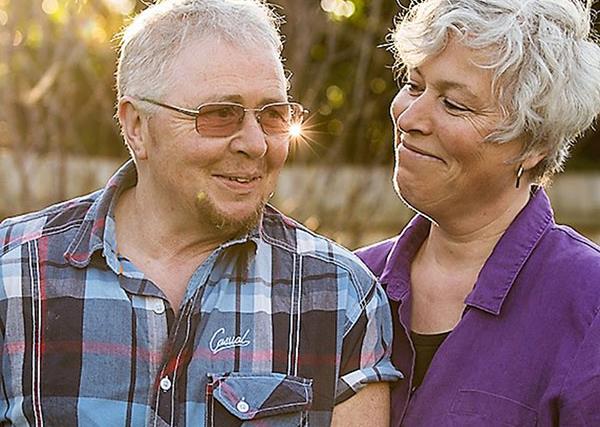 elderly couple transgender