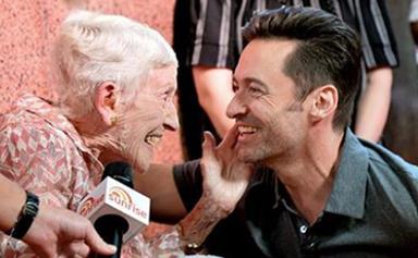 He's the Greatest Showman! The heart-melting moment Hugh Jackman meets his biggest fan, Nanna Mary