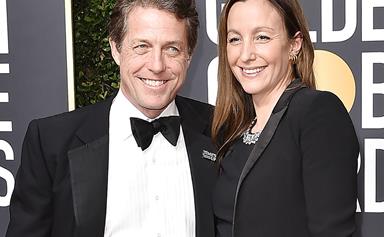 Hugh Grant's fifth child is on the way and his girlfriend's baby bump is ADORABLE