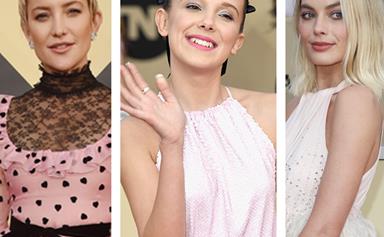 Every single dazzling dress from the 2018 SAG Awards red carpet