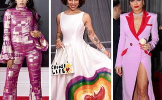 The most outrageous outfits on the 60th Annual Grammy Awards red carpet