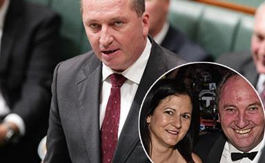 Barnaby Joyce apologises to estranged wife Natalie, his daughters and his "partner" Vikki Campion