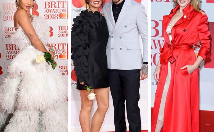 The red HOT carpet: The best looks from the 2018 Brit Awards red carpet