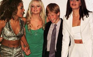 Prince Harry and the Spice Girls 