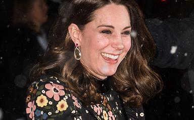 Duchess Catherine is snow queen perfection at the National Portrait Gallery