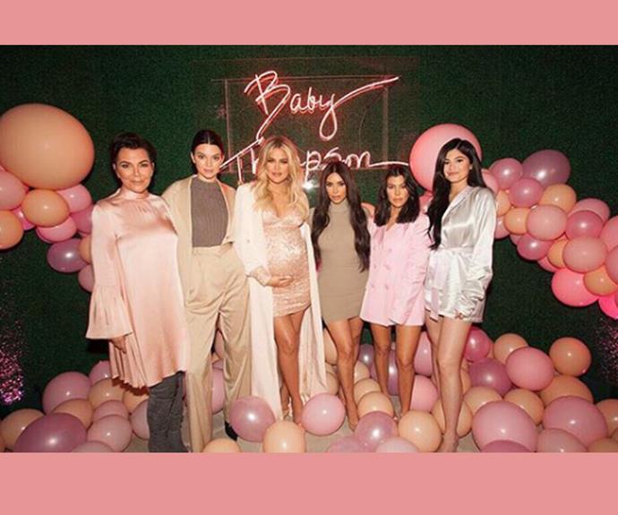 All the glamorous pics from inside Khloe Kardashian's pink baby shower