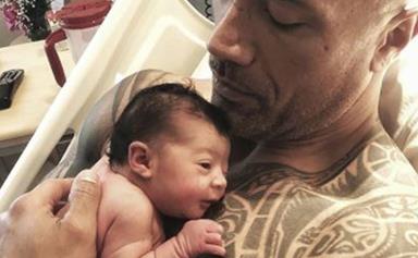Dwayne Johnson just watched his baby girl be born into the world and his mind is (understandably) blown