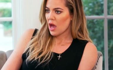 Khloé Kardashian on those post-baby paparazzi photos: "I couldn't believe how big my booty looked"