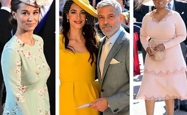 Celebrity Guests are arriving at Prince Harry and Meghan Markle's royal wedding. A-list star gazing!