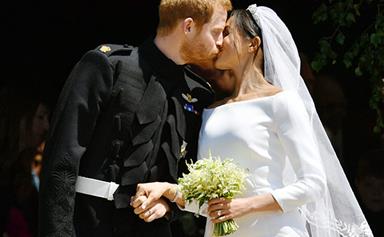 Prince Harry and Meghan Markle's first kiss is like something out of a movie