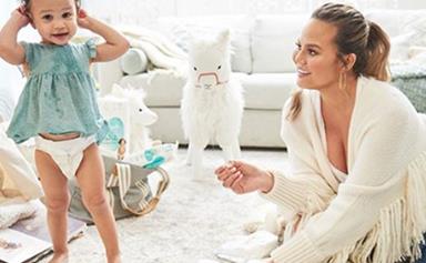 Chrissy Teigen and John Legend's little boy's name is as cute as this very first picture of him!