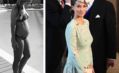 Pippa Middleton's brother-in-law Spencer Matthews shows-off pregnant fiancée's baby bump