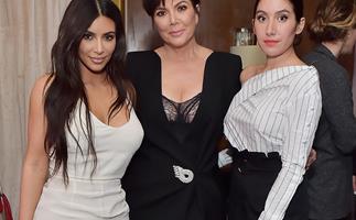 Jen Atkin with Kim Kardashian and Kris Jenner