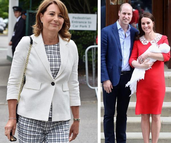 Did Carole Middleton just share some very cute details about Prince Louis' christening?