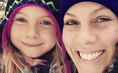So, what? She’s a little ROCKSTAR! Pink’s daughter Willow officially has the coolest hair out there