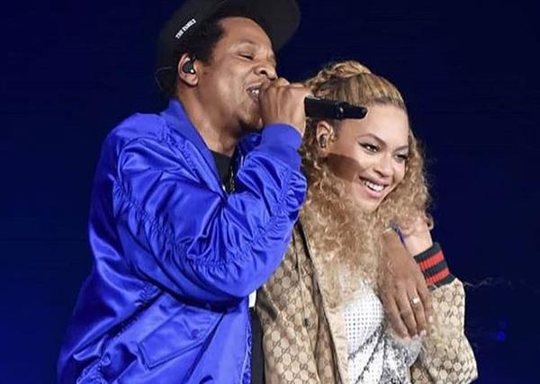 Beyonce reveals rare photos of her twins Rumi and Sir during concert with Jay Z